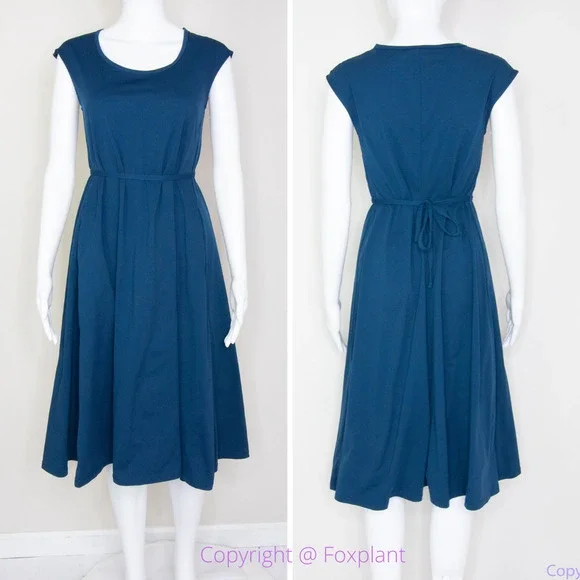 Uniqlo+Theory ULTRA STRETCH A-LINE SHORT-SLEEVE DRESS, size XS